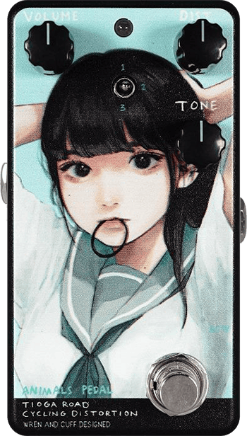 Animals Pedal Custom Illustration 035 Tioga Road Cycling Distortion