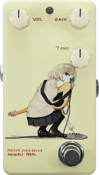 Animals Pedal Custom Illustration 013 Major Overdrive