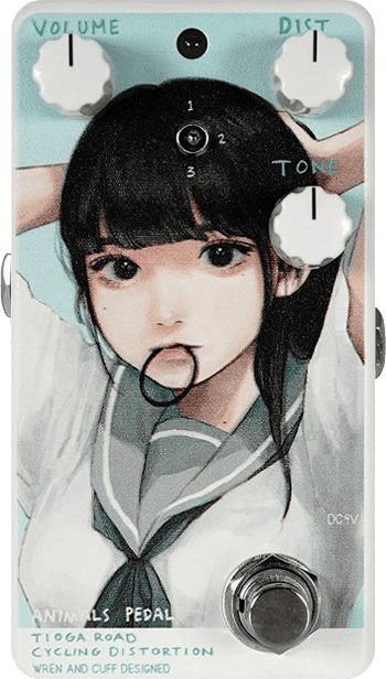 Animals Pedal Custom Illustration 034 Tioga Road Cycling Distortion