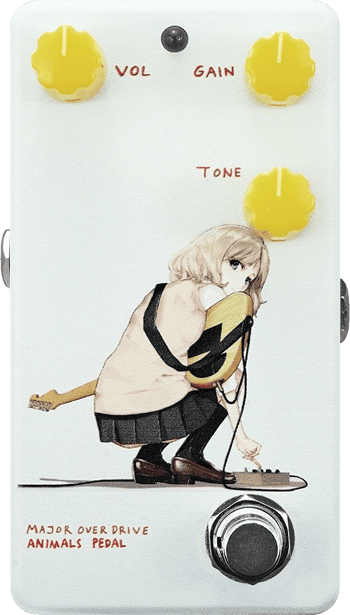 Animals Pedal Custom Illustration 012 Major Overdrive