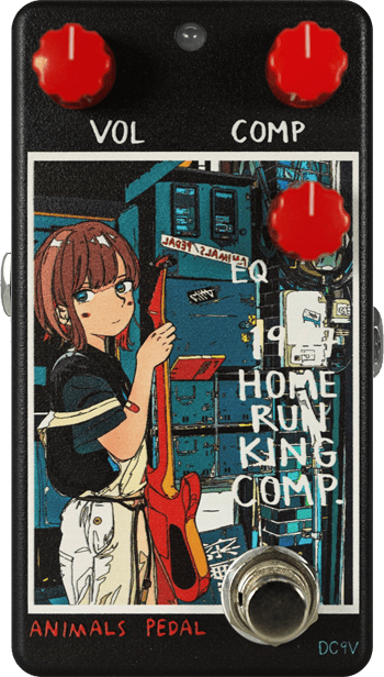 Animals Pedal Custom Illustration 032 1927 Home Run Comp.