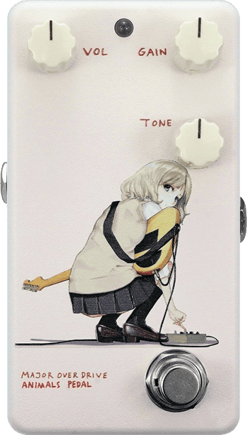 Animals Pedal Custom Illustration 014 Major Overdrive