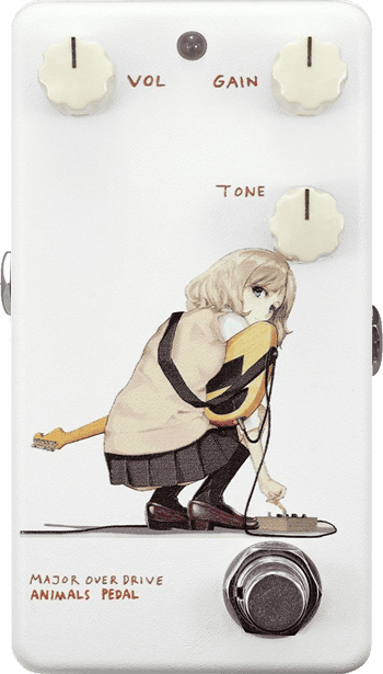Animals Pedal Custom Illustration 011 Major Overdrive