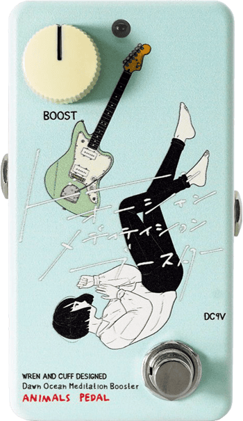 Animals Pedal Custom Illustration 039 Dawn Ocean Meditation Booster